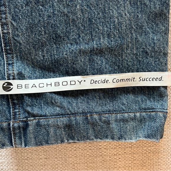 VINTAGE Dolce & Gabbana Blue Lampo Relaxed Jeans Size 52 IT.  Fits like a US 36 - Picture 12 of 15